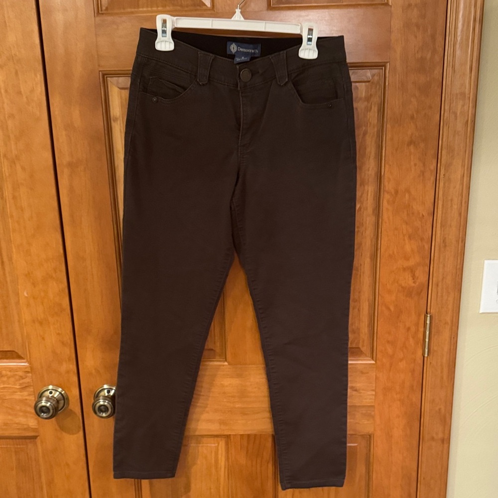 Democracy Dark Brown Skinny Pants